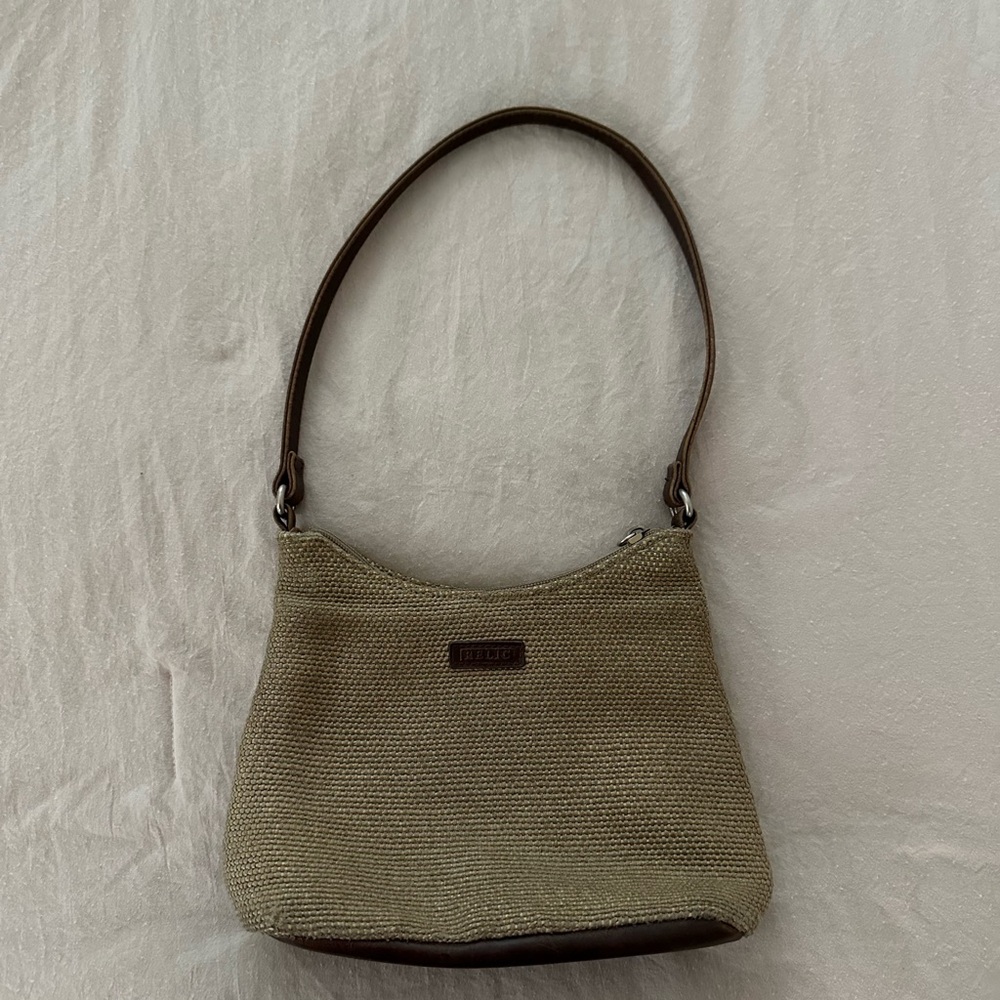 Relic woven purse